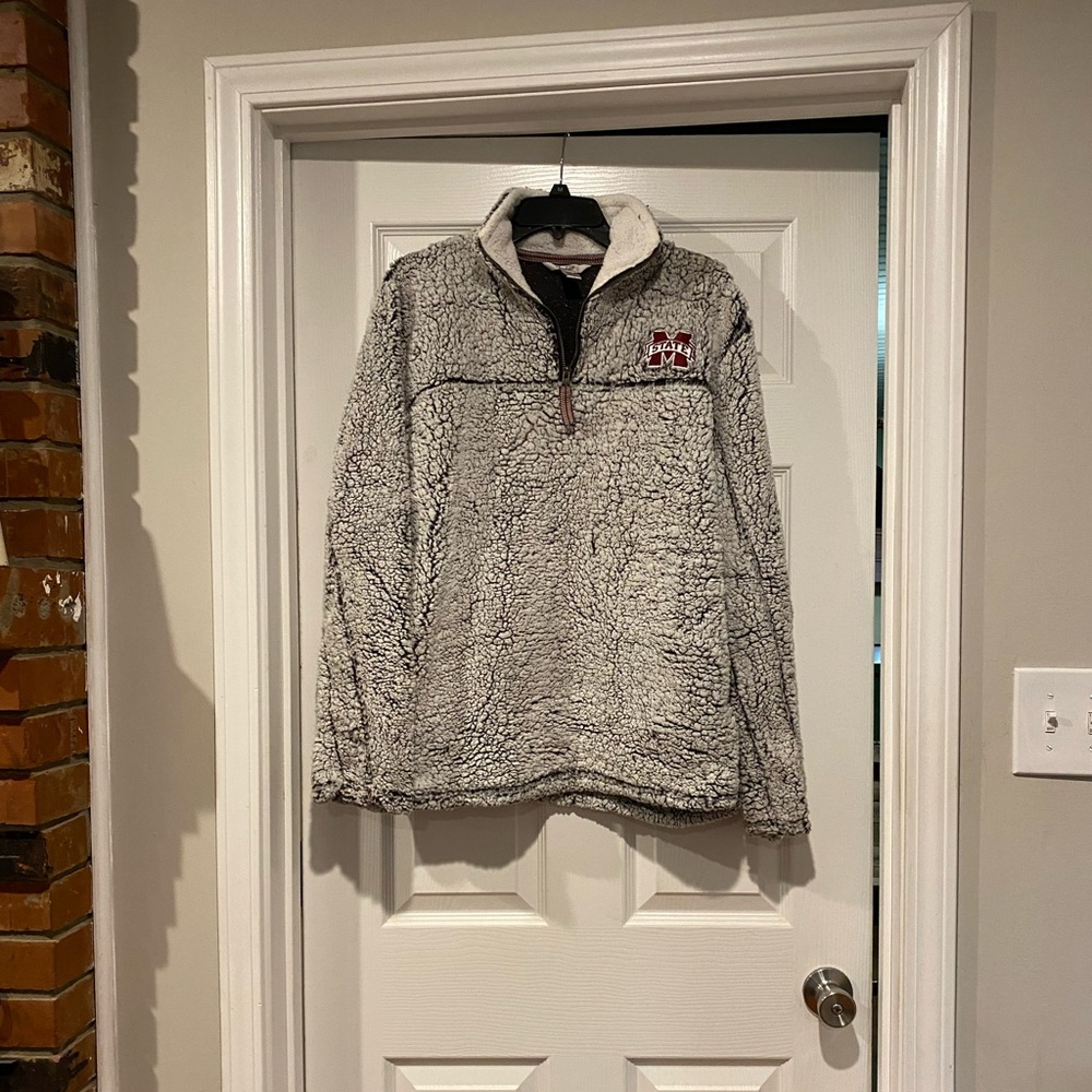 Half zip pullover jacket
